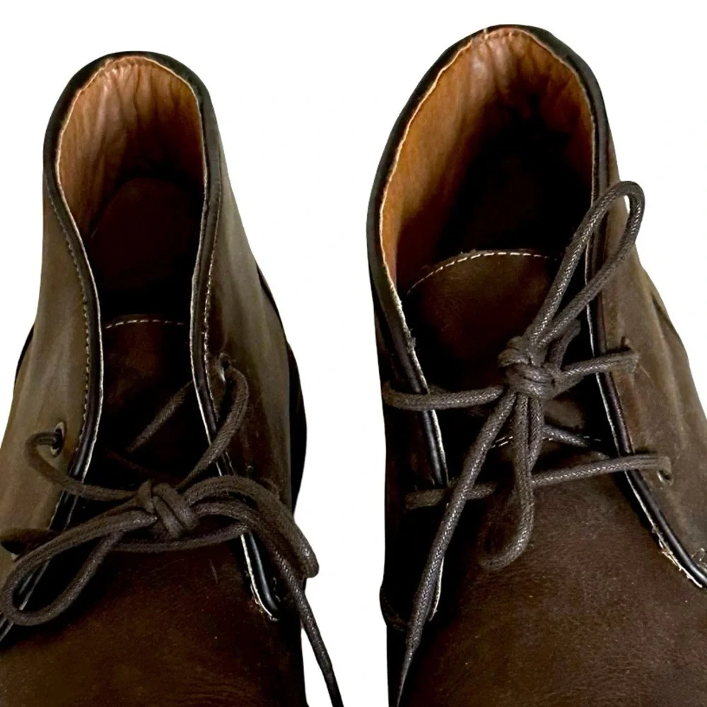 GH Bass & Co. RADLEY Chukka Boots W/Lace Brown Leather Mens Size 10.